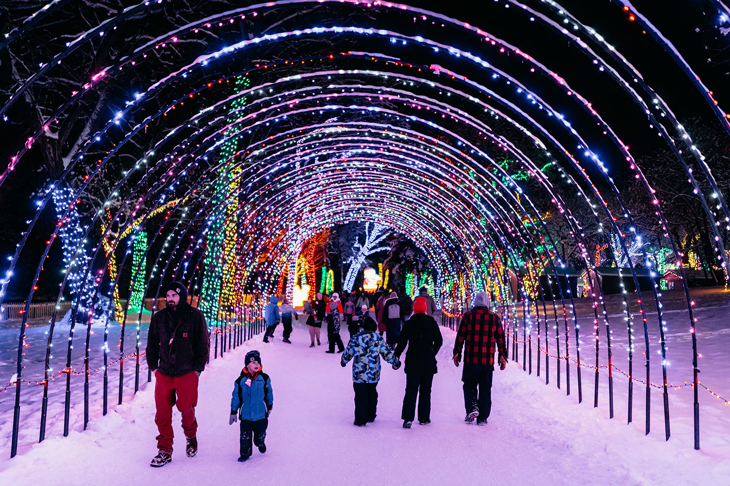 Sam's Christmas Village & Light Tour
